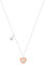 Prinzessin Lillifee Kette mit Anhänger 925 Sterling Silber Mädchen Kinder Halsschmuck, 35+3 cm, Silber, Herz, Kommt in Schmuck Geschenk Box, 2037939