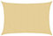 vidaXL Voile d'ombrage Sable 5x4 m 100% Polyester Oxford, bâche de Voile d'ombrage, auvent d'ombrage, auvent de fête, Voile d'ombrage de Patio