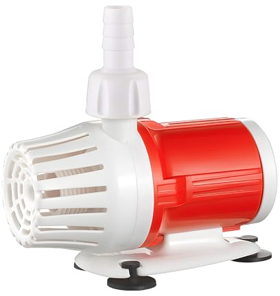 24V DC 25W Aquarium Water Pump Ultra Quiet Return Pump, Submersible Pump Solar Brushless Hydroponic Water Pump for Fish Tank Aquarium Landscaping