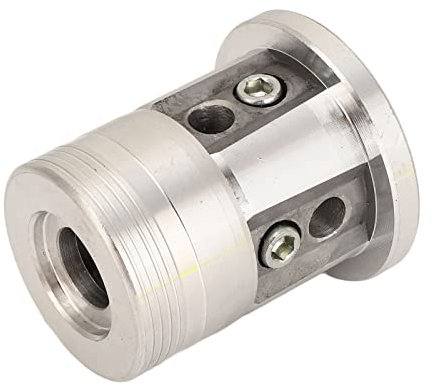 aqxreight Testina di Ricambio per Tagliaerba in Alluminio da 16 Mm, a Cilindro Universale, per Decespugliatori, Durevole e Resistente all'Usura, Facile da Installare, Ideale per Giardini o