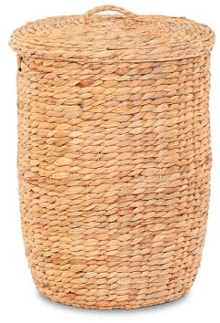 Maison Aubertin Panier a Linge Jacinthe d'eau Naturel