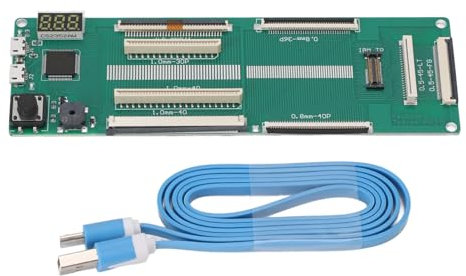 Laptop Keyboard Tester Tool with Digital Display, USB Cable, and PCB Build, Compact Multi-Interface Device for Keyboard Diagnosis Across Brands