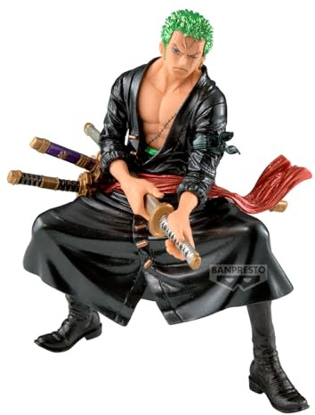 Banpresto Actionfigur Roronoa Zoro One Piece - King of Artist - Special Ver. 18 cm - PZ69658P Mehrfarbig - Sammelfigur - Ideal für Anime-Fans