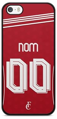 Générique Phone Case Compatible with Iphone 6 / 6s - Personalised Football Liverpool Name Number Jersey Home Team