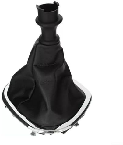Schalthebelmanschette Leder Schwarz Renault Trafic III Opel Vivaro B 2014-2019 für Fiat Talento - Manuelle Schaltmanschette