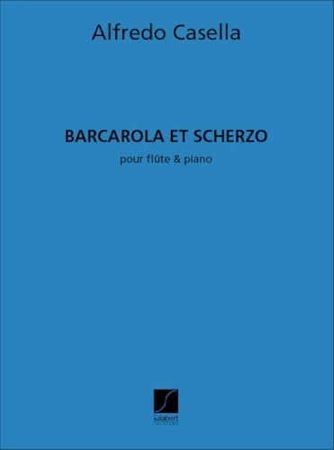 Barcarola et scherzo flute-piano flute traversiere