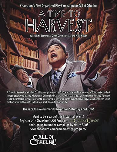 Call of Cthulhu: A Time to Harvest