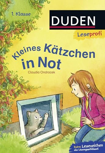 Duden Leseprofi – Kleines Kätzchen in Not, 1. Klasse: Kinderbuch für Erstleser ab 6 Jahren | Kinderbuch für Erstleser ab 6 Jahren (Lesen lernen 1. Klasse, Band 10)