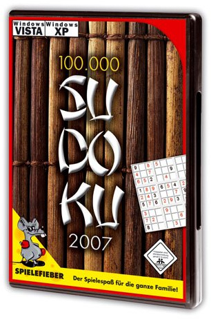 100.000 Sudoku 2007, CD-ROM Für Windows XP, Vista