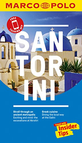 Santorini Marco Polo Pocket Travel Guide - with pull out map: Free Touring App (Marco Polo Guide)