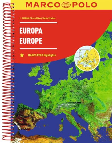 MARCO POLO Reiseatlas Europa 1:2 Mio.