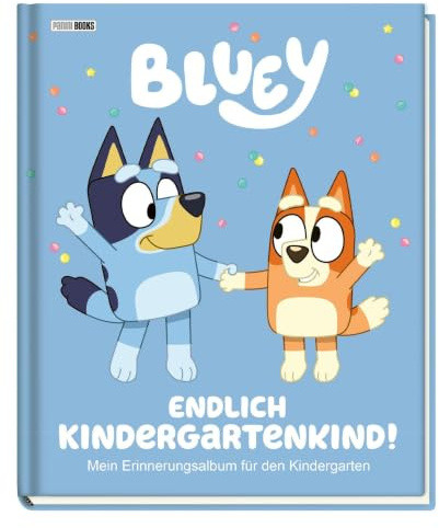 Bluey: Endlich Kindergartenkind!: Mein Erinnerungsalbum für den Kindergarten