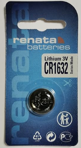 RENATA CR1632 LOT DE 1 PILE AU LITHIUM 3V