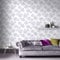 Super fresco Lotus Modern Flower Floral Lilac Wallpaper