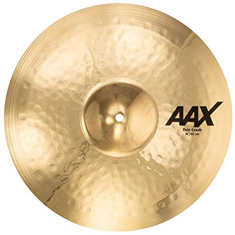 Sabian 16 AAX Thin Crash, Brillant Finish