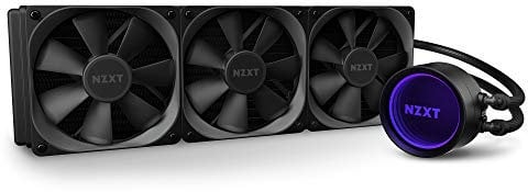 NZXT Kraken X73 360 mm - RL-KRX73-01 - AIO RGB CPU Wasserkühlung - Rotierbares RGB Infinity-Spiegeldesign - Steuerbar über CAM - High Performance Pumpe - Aer P 120 mm Lüfter (3 enthalten)