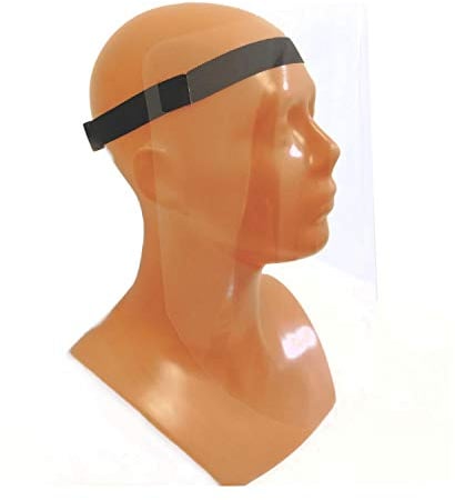 Tuban Schutzmaske Schutzvisier Gesichtsmaske Gesichtsschutz Gesichtsschirm Transparent