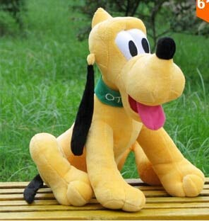 JMHomeDecor 1 Stück 30 cm Plüschpuppen Sitzen Plüsch Pluto Hund Plüschtiere Mickey Mouse Und Minnie Mouse Puppe Für Kinder