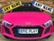 Number Plate Ride on Car (THIS IS NOT A STICKER) Jeep Kids Private Personalised Registration Laminated Photo Paper with double sided sticky pads