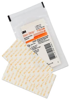 Steri-Strip una Tira Adhesiva para Piel de 1/4 pulgadas - (10 tiras)