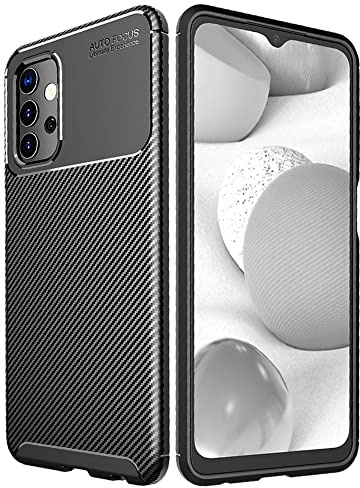 TECHGEAR Carbon Fibre Case for Galaxy A32 5G [CarbonFlex Case] Flexible, Shockproof, Ultra Slim, Soft TPU Protective Shell Cover with Carbon Fibre Detailing Designed For Samsung Galaxy A32 5G