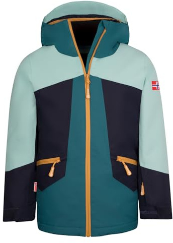 Trollkids Girls Rauland Jacket 152, Aqua