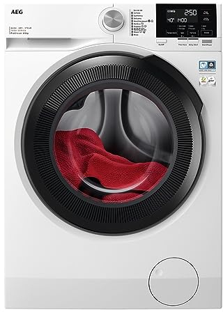 AEG 7000 Series DualSense 9kg Wash 5kg Dry Freestanding Washer Dryer - White