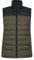 Mountain Warehouse Seasons Mens Padded Gilet - Water Resistant Gilet, Body Warmer, Lightweight Jacket, Easy to Store Coat - For Spring Summer Travelling, Walking Khaki XS