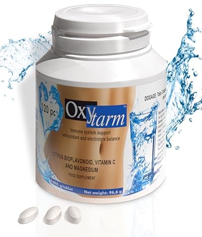 EverLife OXYTARM – Darmreinigung bei Verstopfung mit Magnesium & Bioflavonoiden – Detox, Entgiftung, Verdauung & Immunsystem – 120 Tabletten – natürliche Unterstützung seit 2004