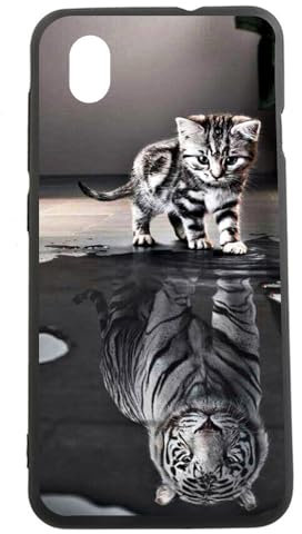 Auotu Hülle Soft TPU Silikon Case Etui Tasche Cover für ZTE Blade A31 Lite/ZTE Blade L8 Smartphone (Mode 4)