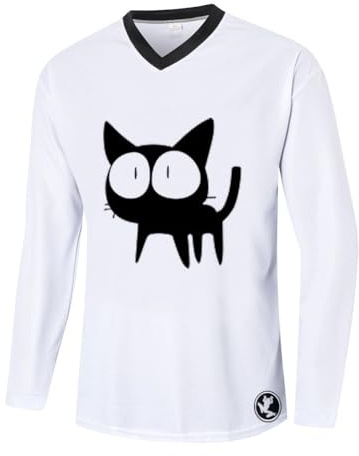 UGLY FROG Herren Besonderes Cooles Design Downhill Jersey/Jacken, MTB Männer T-Shirt,Mountainbike/Motocross-Trikot, Enduro/Offroad/Quad Cross Kleidung