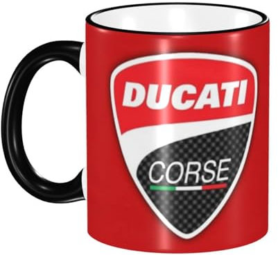 Compatible With Ducati Kaffeetasse, Keramik-Teetasse mit Griff für Zuhause, Büro, originelle Tassen