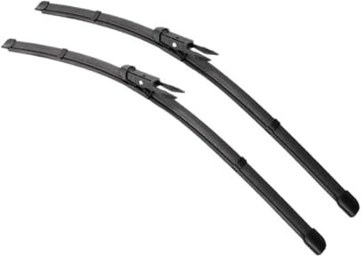 Wischerblätter 22 + 20 Auto Wischer Klinge Für Für Mustang 2007-2019 Auto Windschutzscheibe Scheibenwischer Fenster Waschen Fit Pinch Tab Arm Ersatzklingen(Farbe:Linkslenkung)