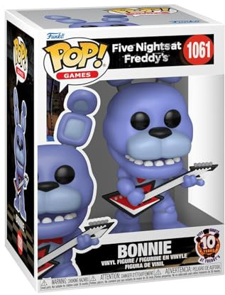 Funko Pop! Games: Five Night's at Freddy's - Bonnie The Rabbit - Five Nights at Freddy's - Vinyl-Sammelfigur - Geschenkidee - Offizielle Handelswaren - Spielzeug Für Kinder und Erwachsene