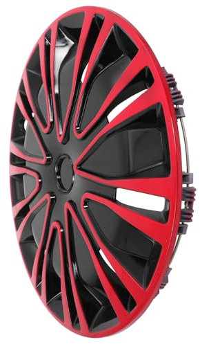 iplusmile 14 Zoll Radkappen Universal Radnabenkappen Zweifarbige Auto Radnabenabdeckung Felgendeckel Radschutz Für Pkw LKW SUV Einfach Zu Montieren