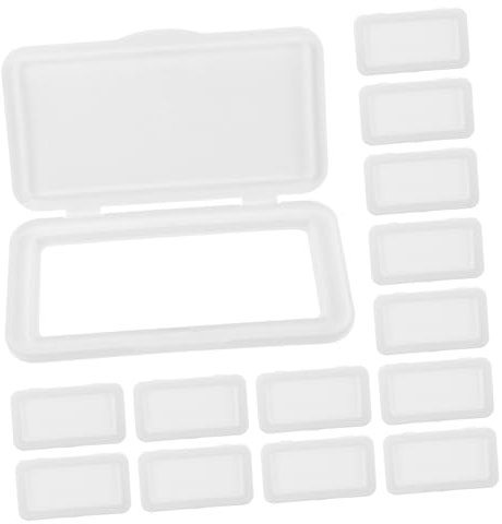 Cabilock 30 Pièces de Couvercles Réutilisables pour Lingettes pour Bébé - Compatible avec Les Récipients à Lingettes, Couvercle à Rabat