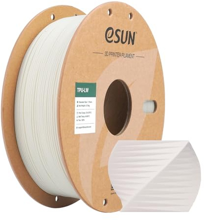 eSUN Light Weight TPU Filament 1.75mm,Weiß,0.75KG