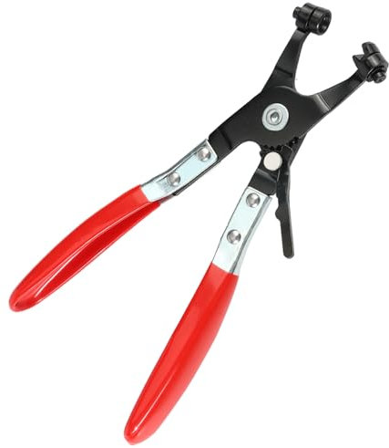 Schlauchklemmenzange, Schlauchschellenzange Mit Gerader Hals, Schlauchschellen Montage und Demontagewerkzeug, Installationswerkzeug Auto-Reparaturwerkzeug