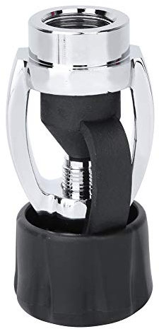 equlup DIN-zu-Joch-Tauchflaschenadapter, robuster Tauchflaschenadapter, Tankfüllanschluss, Regleradapter für DIN-Druckminderer