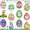 Diamond Painting Ostern Ostereier Schlüsselanhänger,12 Stück Diamond Painting Kinder Anhänger Set Deko Frühling,5D Diamant Malerei Frühjahr DIY Basteln Osterdekoration (Ostern Frühling Dekorationen)