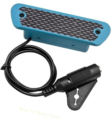 Micros Guitare Acoustique Remplacement du micro de la rosace de la guitare acoustique U1JC pour accordeur folk