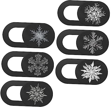 VILLCASE 6stücke Teiliges Webcam Cover Slide Extra Dünne Kameraabdeckung Für Laptop Tablet Smartphone Schmale Abnehmbare Privacy Kamera Schutzfolie Einfache Rückstandslose Montage