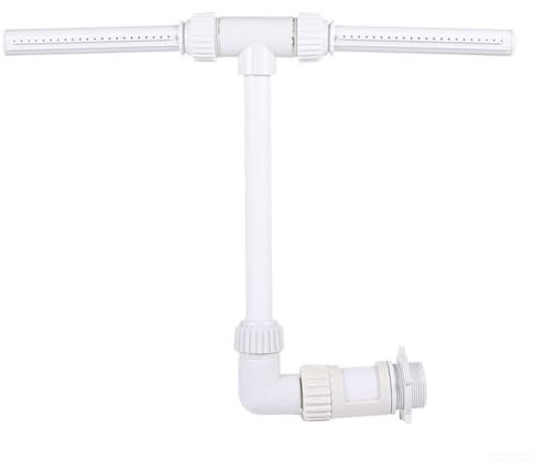 FUBESK Pool Springbrunnen Einstellbare Wasserfall Brunnen Spray für oberirdische und inground Pools