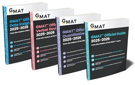GMAT Official Guide 2025-2026 Bundle: Books + Online Question Bank