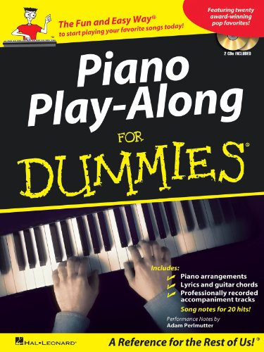 Piano Play Along For Dummies Piano BK/2CD