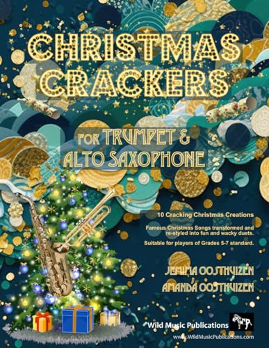Christmas Crackers for Trumpet and Alto Saxophone: 10 Cracking Christmas Numbers transformed from noble christmas carols into wacky duets, each in a ... Suitable for players of Grades 5-7 standard.