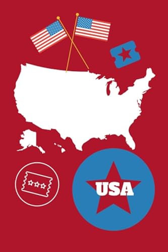 Notizbuch - USA: Journal für Notizen, Pläne, Träume und Ziele, ca. A5