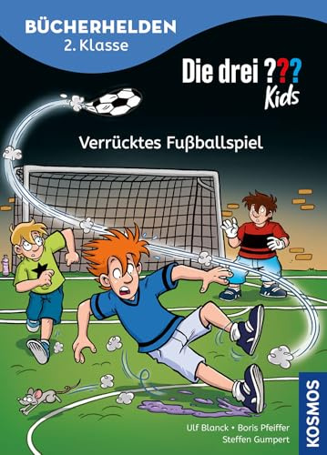 Die drei ??? Kids, Bücherhelden 2. Klasse, Verrücktes Fußballspiel: Gut lesen können - Kinderbuch für Erstleser ab 7 Jahren - Spannende Detektivgeschichten mit Justus, Peter und Bob