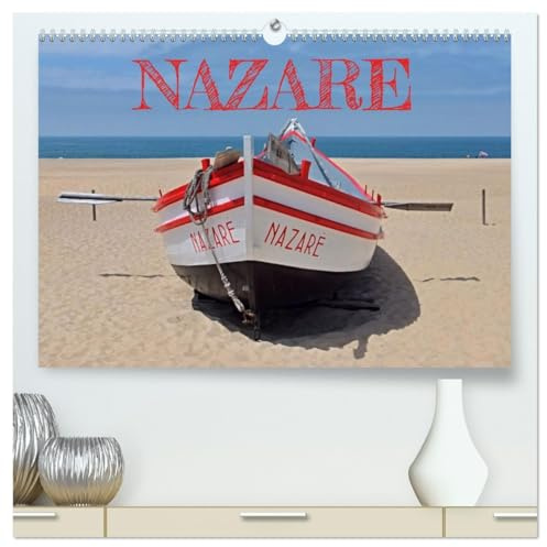 Nazare (hochwertiger Premium Wandkalender 2026 DIN A2 quer), Kunstdruck in Hochglanz: Die schönsten Bilder aus dem Surfspot Nazare (CALVENDO Orte)