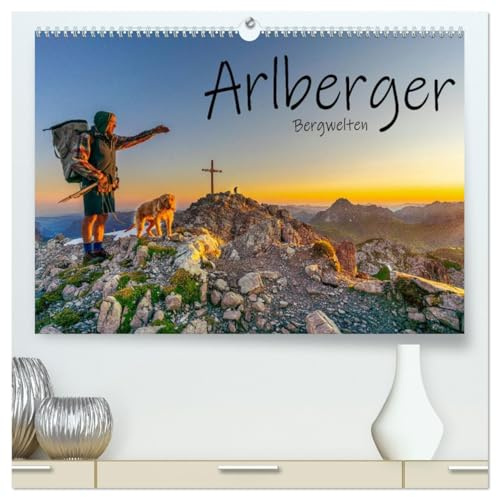 Arlberger Bergwelten (hochwertiger Premium Wandkalender 2026 DIN A2 quer), Kunstdruck in Hochglanz: Entdecken Sie die Lecher Bergwelt immer wieder ... Familienwandern ein. (CALVENDO Natur)